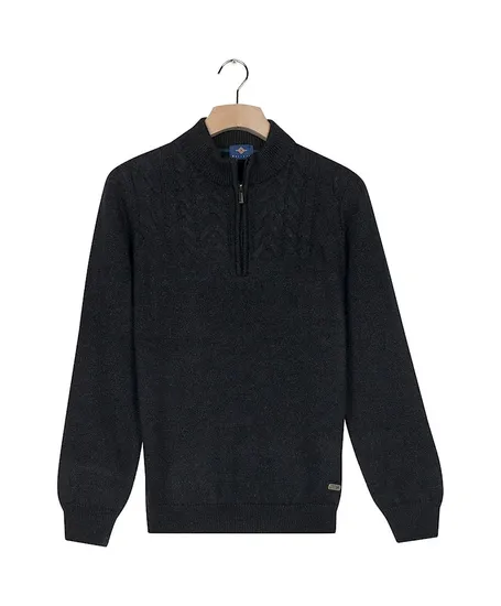 Baileys Trui Half-Zip Cable