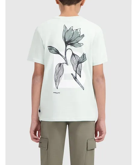 Ballin Amsterdam T-shirt Floral Initial