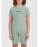 Ballin Amsterdam T-shirt Waffle Embroidery