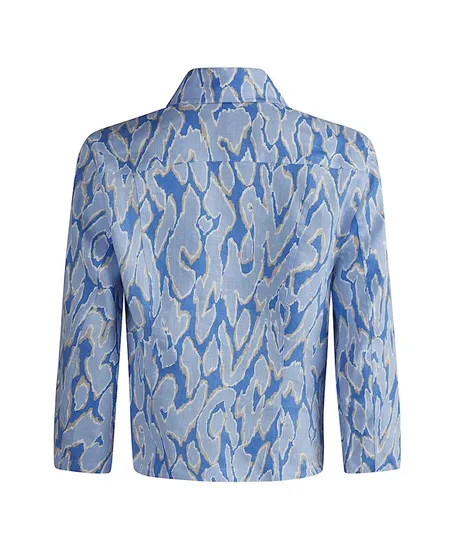 Barbara Lebek Blouse Abstract Print