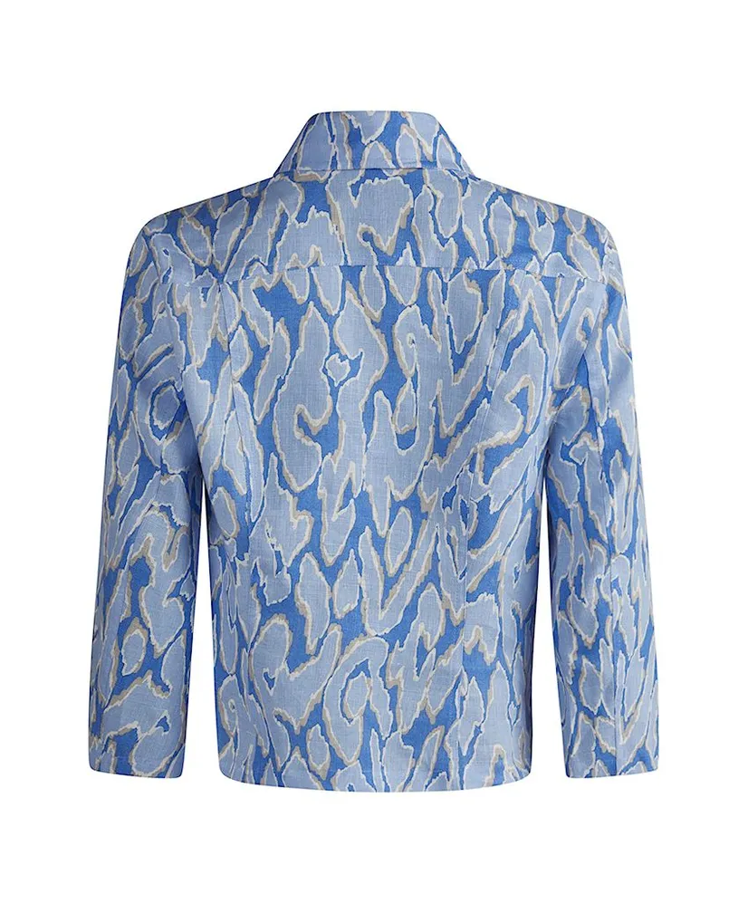 Barbara Lebek Blouse Abstract Print