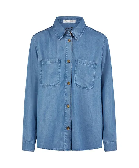 Barbara Lebek Blouse Spijker