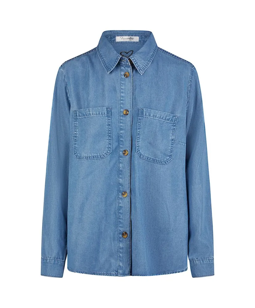 Barbara Lebek Blouse Spijker