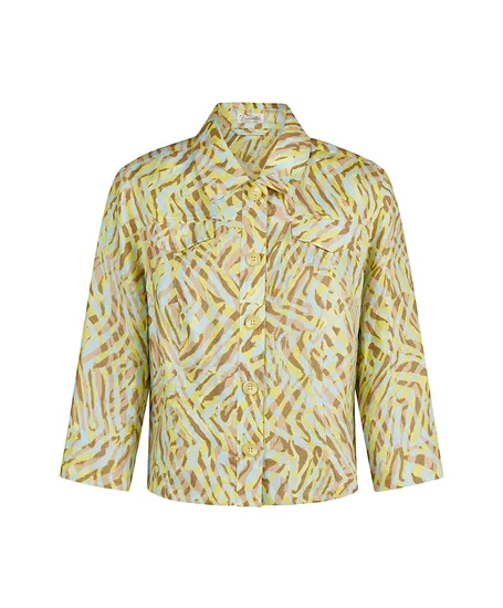 Barbara Lebek Blouse Zebra Print