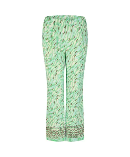 Barbara Lebek Broek Wide Leg Print