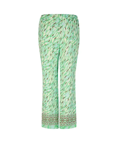 Barbara Lebek Broek Wide Leg Print