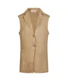 Barbara Lebek Gilet Effen