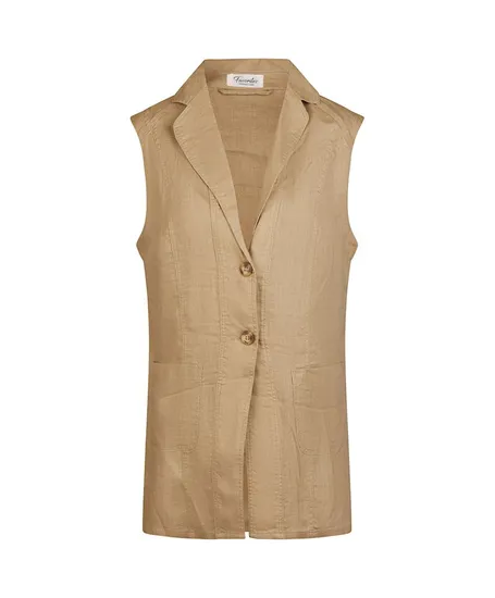 Barbara Lebek Gilet Effen