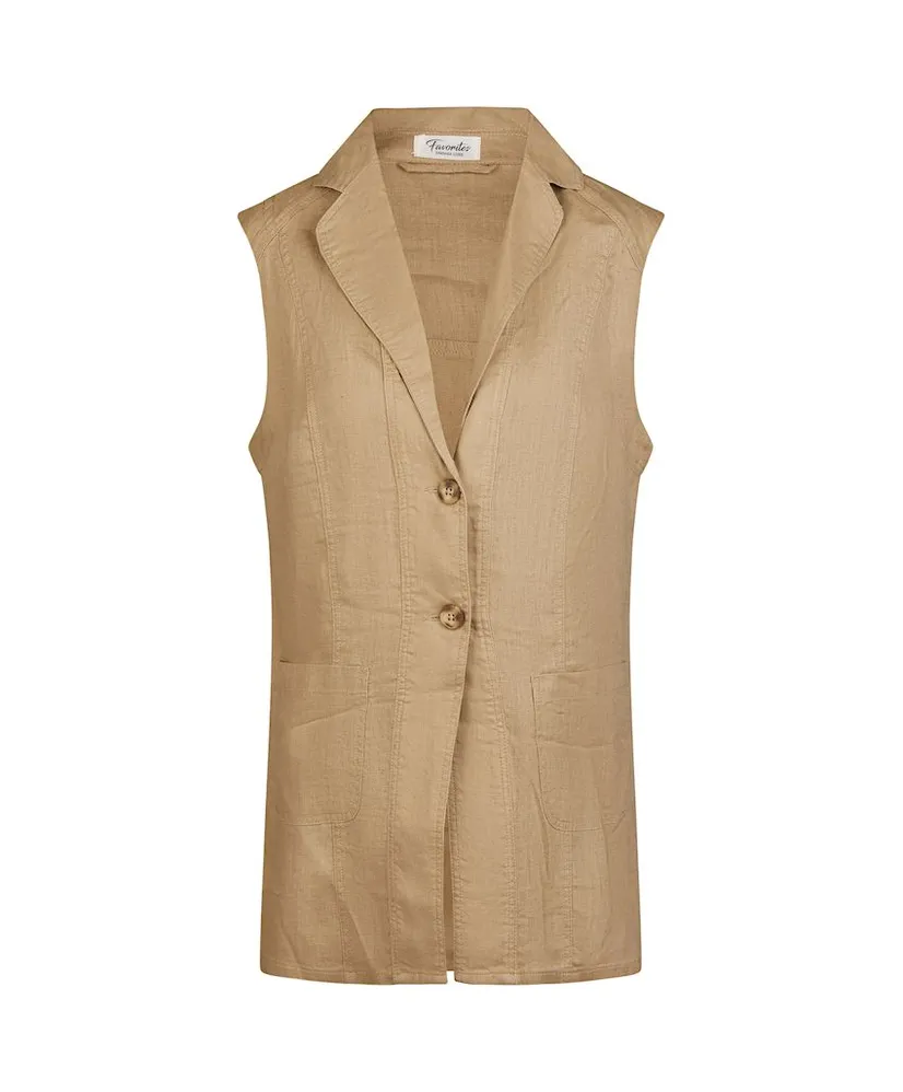 Barbara Lebek Gilet Effen