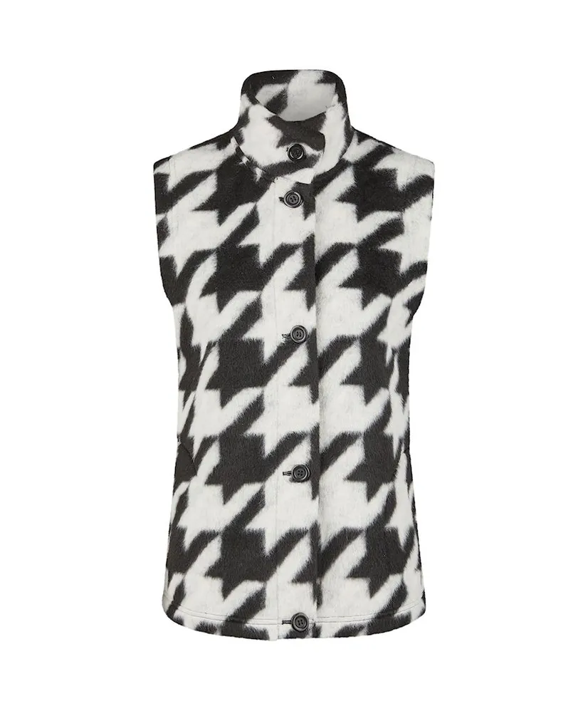 Barbara Lebek Gilet Pied De Poule