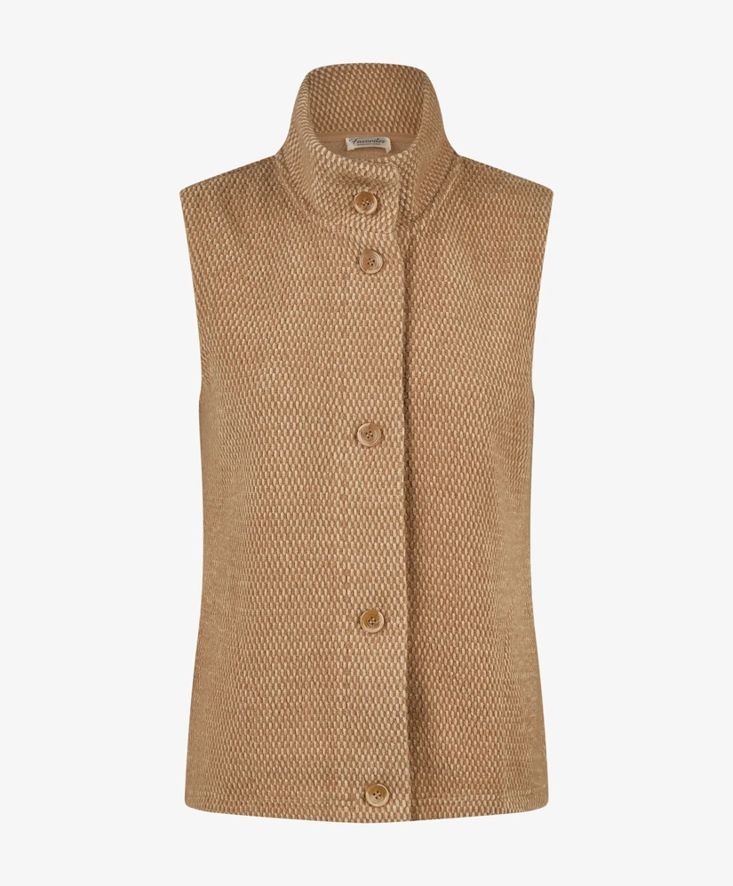 Barbara Lebek Gilet Structuur