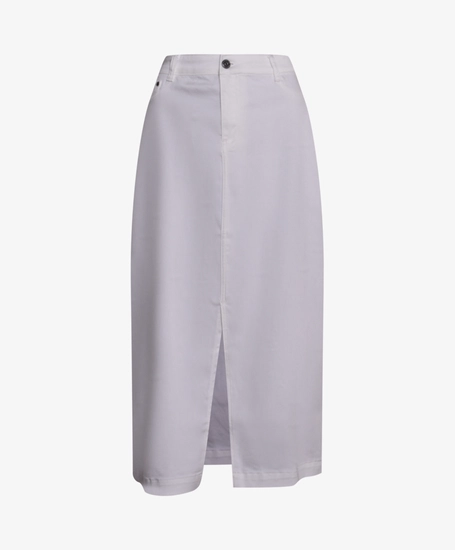 Barbara Lebek Midi Rok Effen