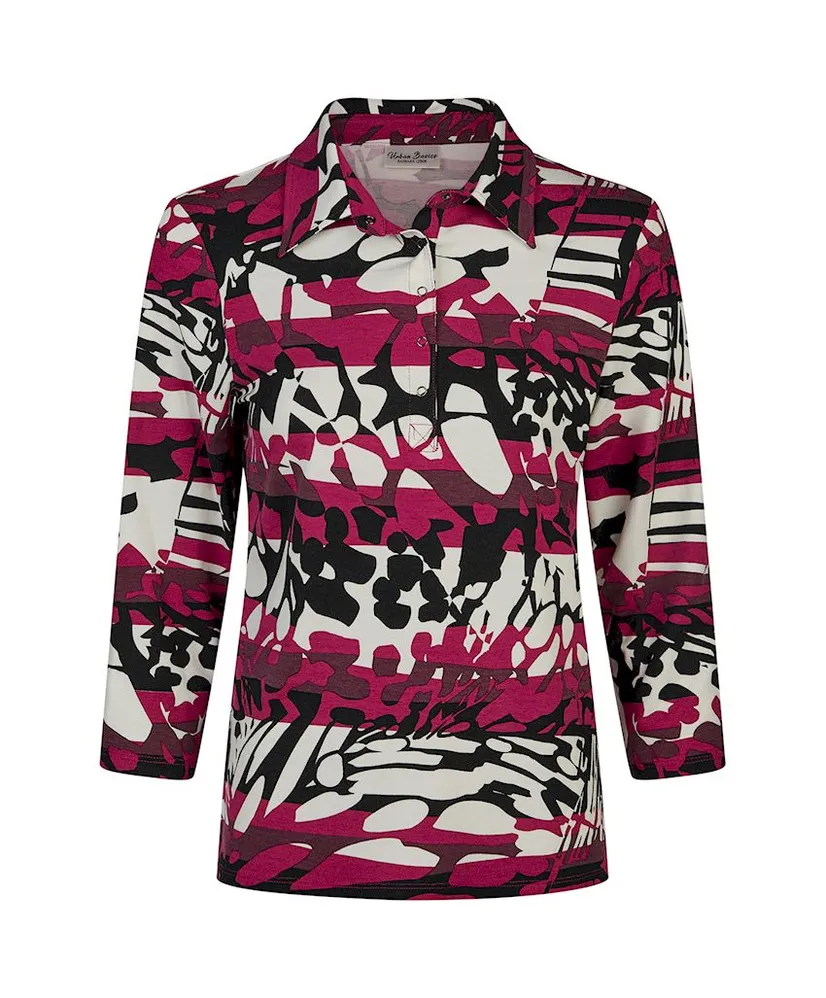 Barbara Lebek Polo Allover Print