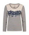 Barbara Lebek T-shirt Gestreept