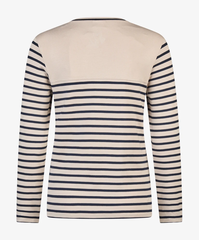 Barbara Lebek T-shirt Gestreept