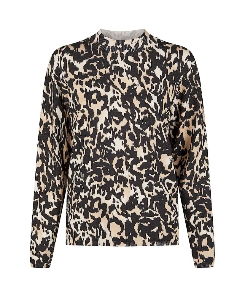 Barbara Lebek Trui Panter Print