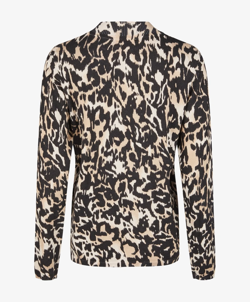 Barbara Lebek Trui Panter Print