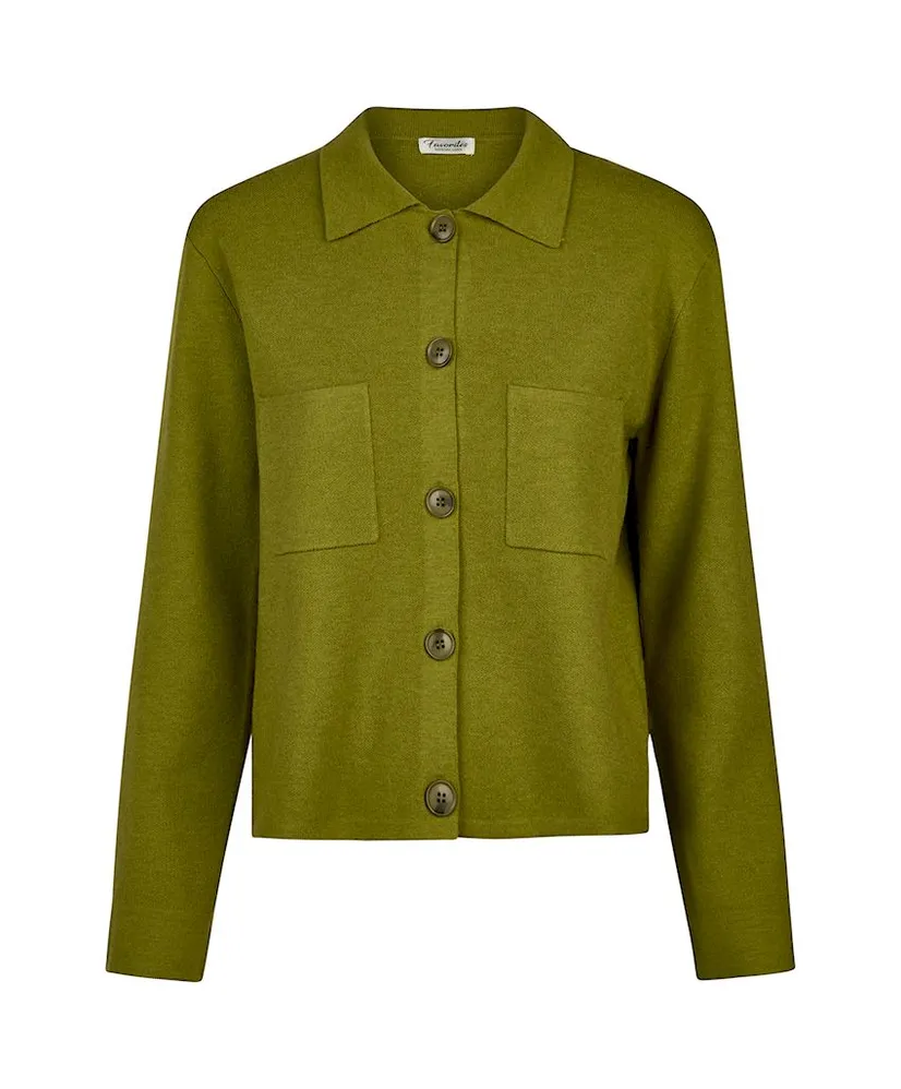 Barbara Lebek Vest Effen
