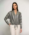 Batida Blouse Metallic