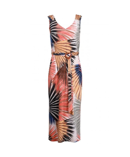 Batida Midi Jurk Allover Print