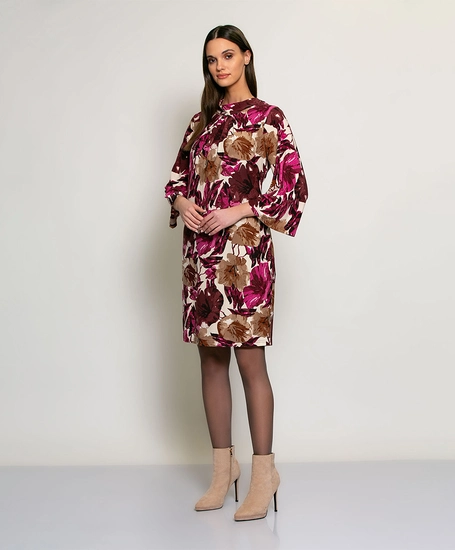 Batida Mini Jurk Gebloemd