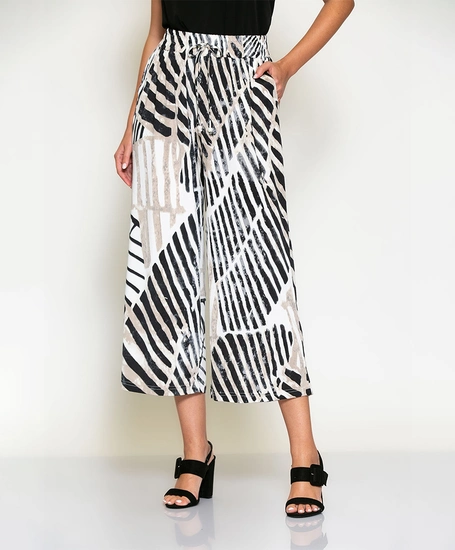 Batida Pantalon Wide Leg 3/4e