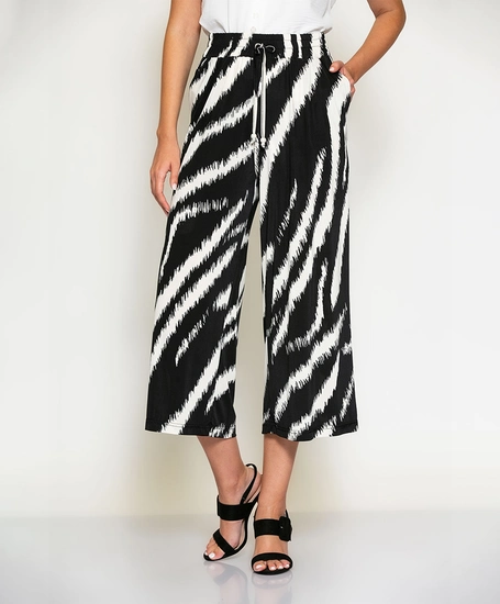 Batida Pantalon Wide Leg 3/4e