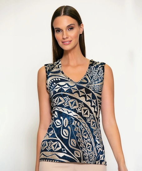 Batida Top Allover Print