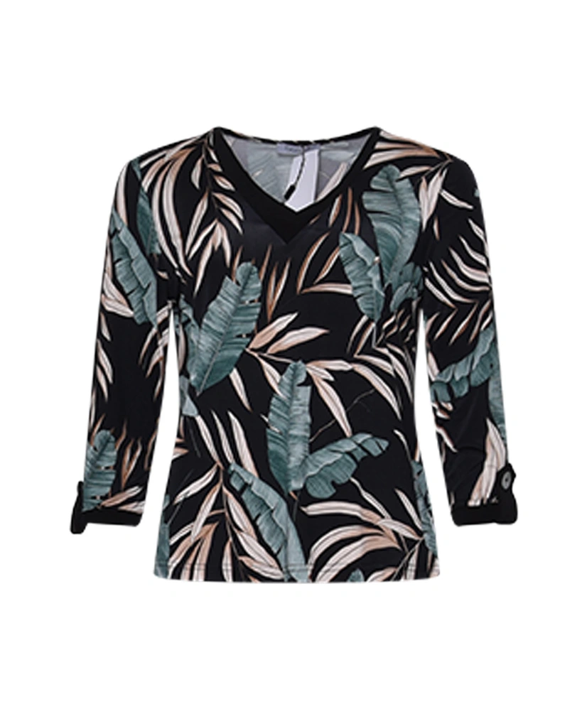 Batida Top Tropical Print