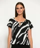 Batida Top Zebra