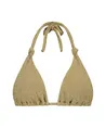 Beachlife Bikinitop Gold Glitter