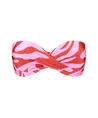 Beachlife Bikinitop Pink Zebra