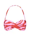 Beachlife Bikinitop Pink Zebra
