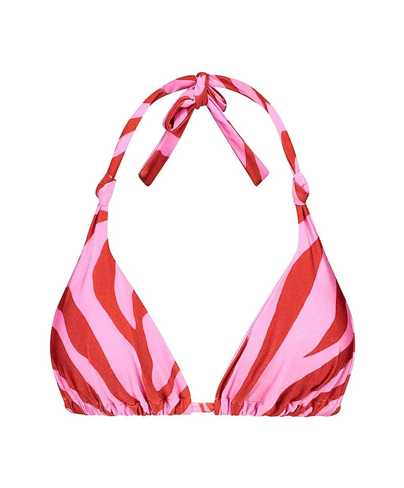 Beachlife Bikinitop Pink Zebra