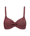Beachlife Bikinitop Raisin Glitter