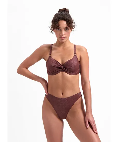 Beachlife Bikinitop Raisin Glitter