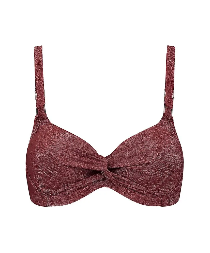 Beachlife Bikinitop Raisin Glitter