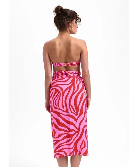 Beachlife Pareo Pink Zebra