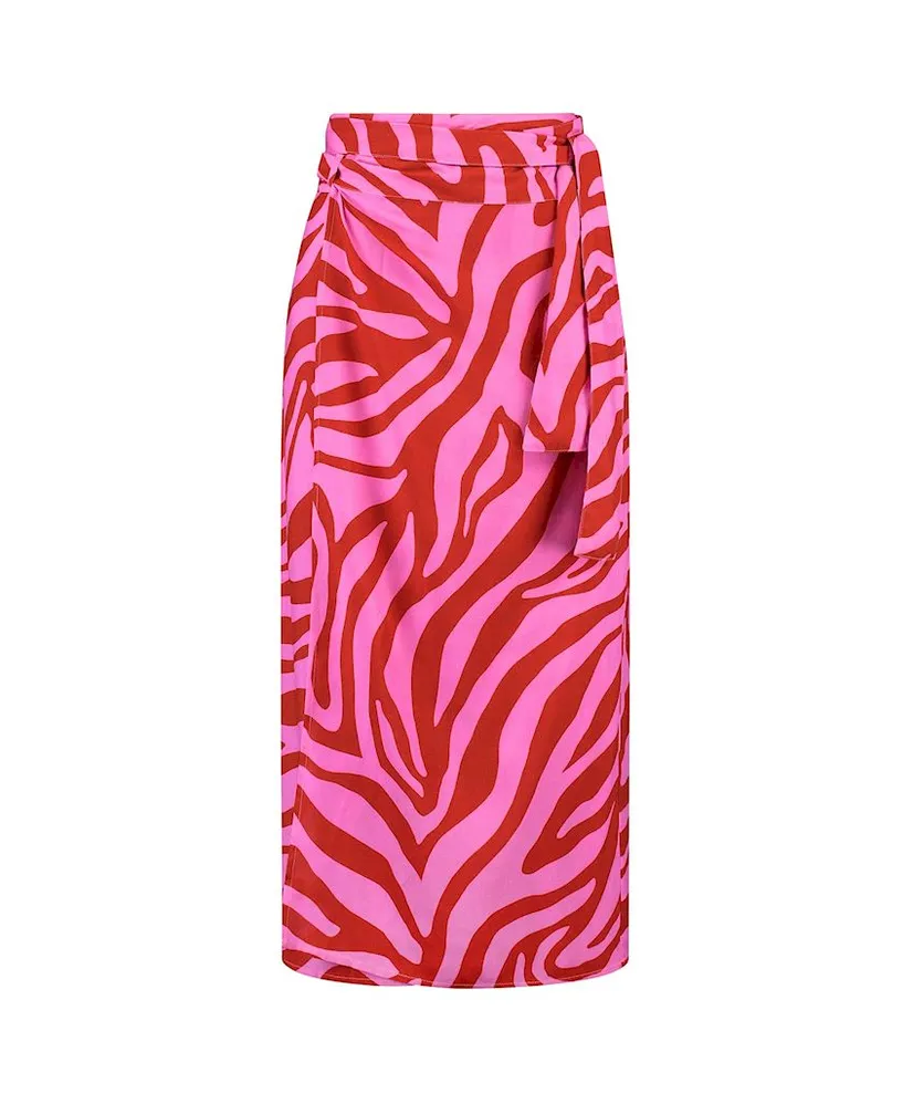Beachlife Pareo Pink Zebra