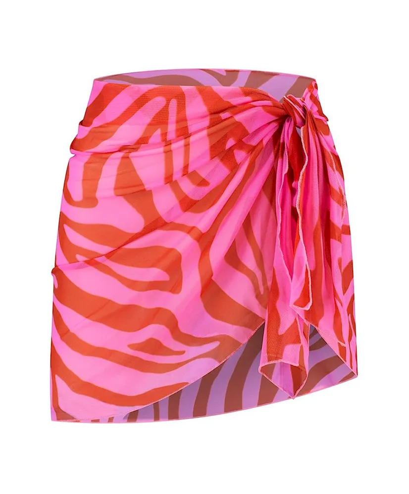 Beachlife Pareo Pink Zebra
