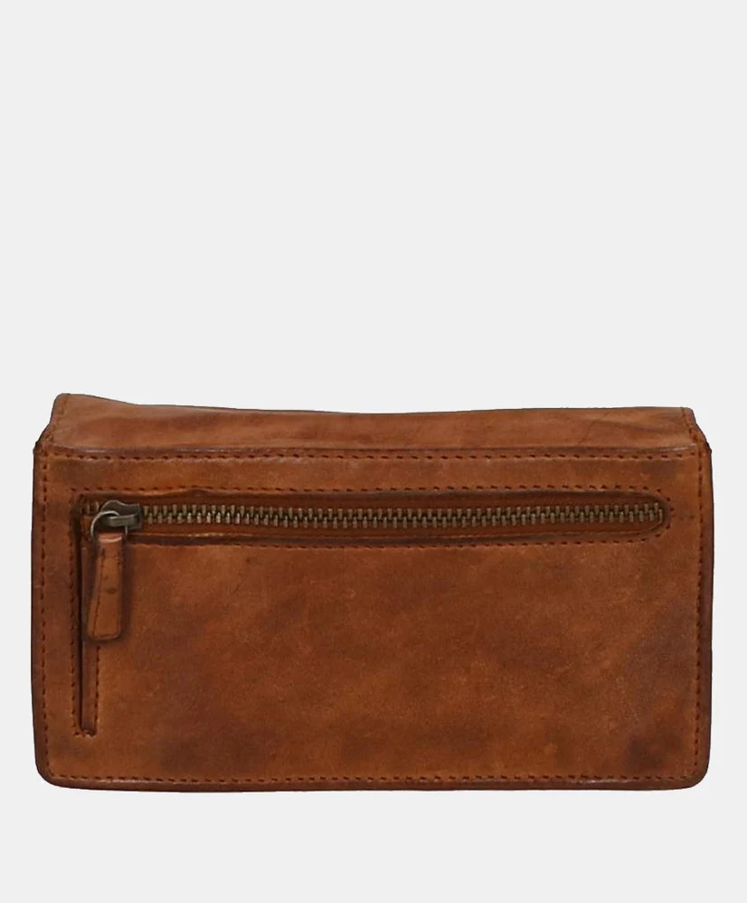 Bear Design Dames Portemonnee Gilda Cognac