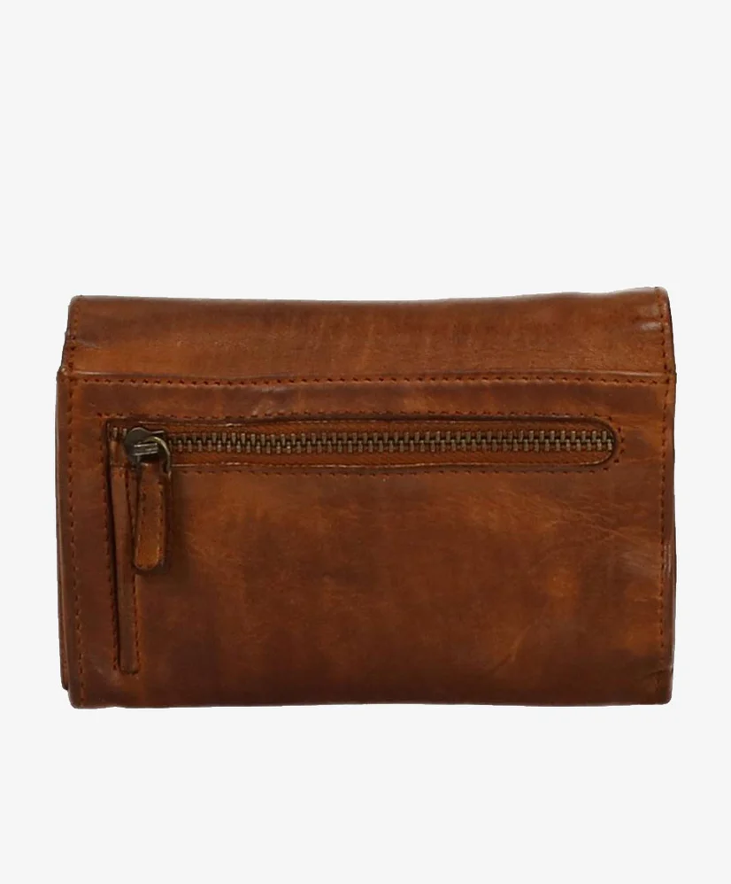 Bear Design Portemonnee Ov. Cognac