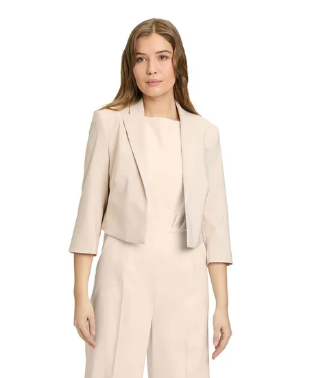 Betty Barclay Cropped Blazer Effen