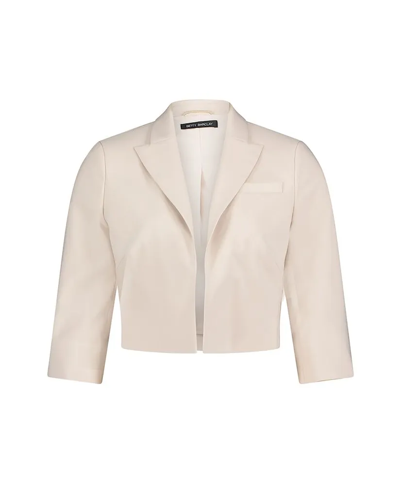 Betty Barclay Cropped Blazer Effen