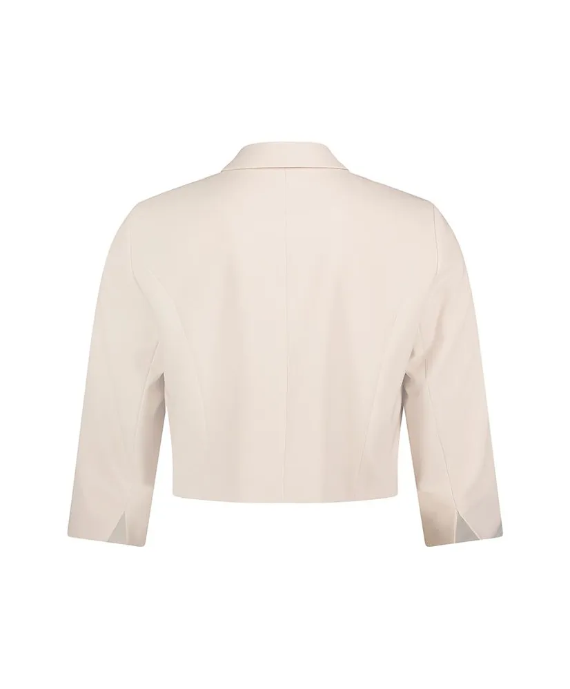 Betty Barclay Cropped Blazer Effen