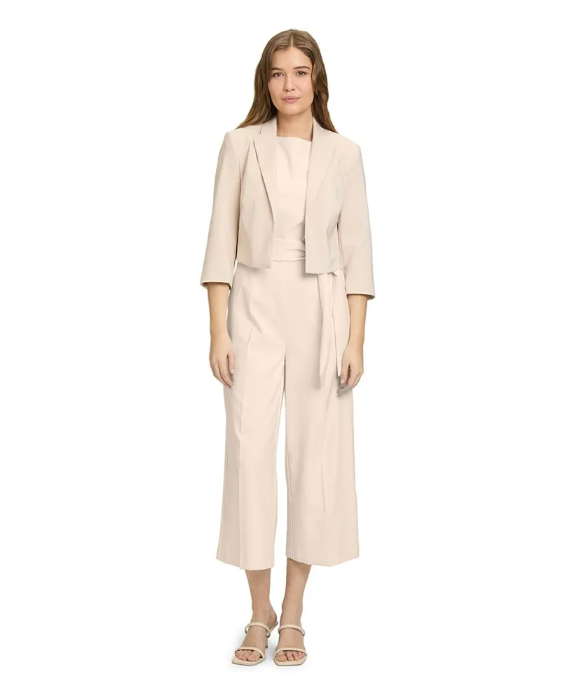 Betty Barclay Cropped Blazer Effen