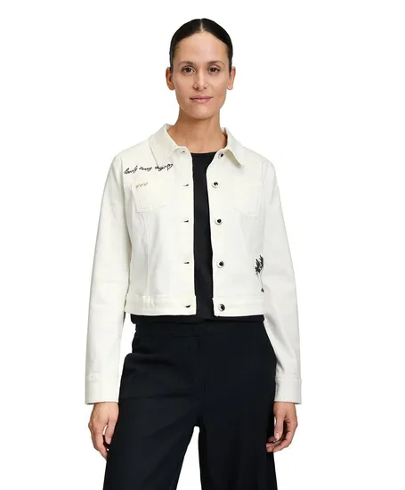 Betty Barclay Denim Jack Opdruk