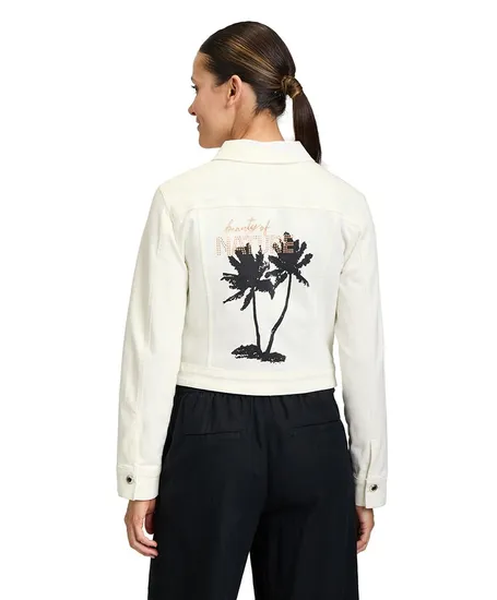 Betty Barclay Denim Jack Opdruk
