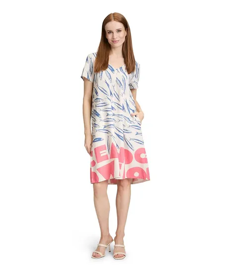 Betty Barclay Jurk Vissen V-Hals