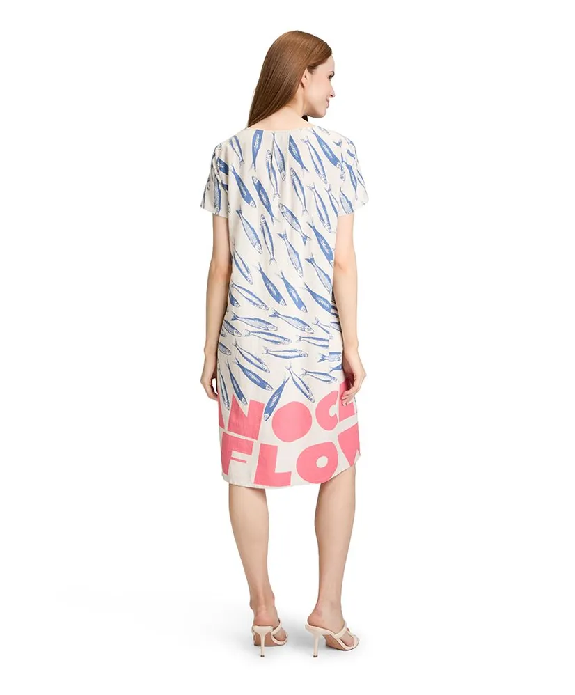 Betty Barclay Jurk Vissen V-Hals